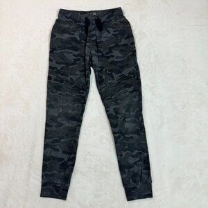 West 49 Women's XL Grey Camo Jogger Pants with Drawstring Waist 26 - Casual